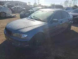 Salvage cars for sale from Copart Elgin, IL: 2003 BMW 330 I