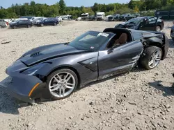 Salvage cars for sale at Candia, NH auction: 2014 Chevrolet Corvette Stingray Z51 2LT