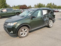 Salvage cars for sale at Woodburn, OR auction: 2013 Toyota Rav4 XLE