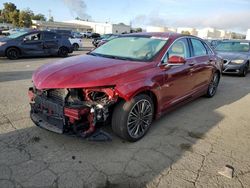 Salvage cars for sale at Martinez, CA auction: 2015 Lincoln MKZ Hybrid