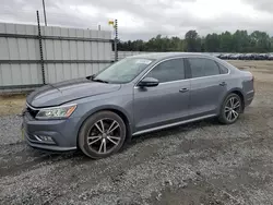 Salvage cars for sale at Lumberton, NC auction: 2017 Volkswagen Passat SE