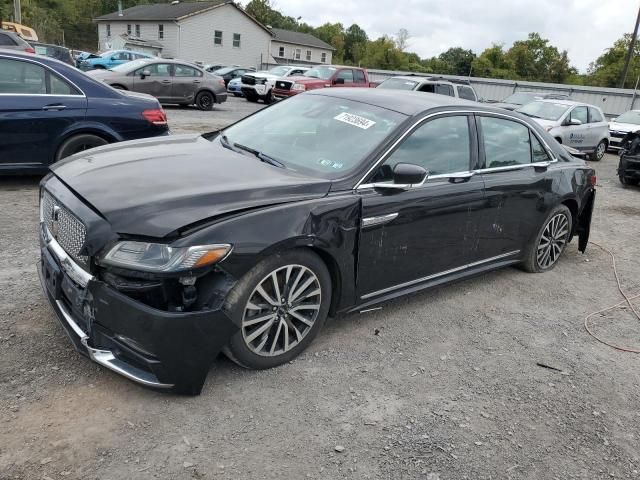 2019 Lincoln Continental Select