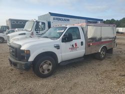 Salvage trucks for sale at Brookhaven, NY auction: 2008 Ford F350 SRW Super Duty