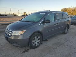 Salvage cars for sale at Oklahoma City, OK auction: 2011 Honda Odyssey EXL