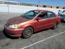 Toyota salvage cars for sale: 2007 Toyota Corolla CE