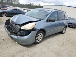 Toyota Sienna ce salvage cars for sale: 2005 Toyota Sienna CE