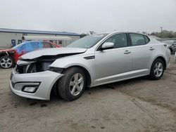 Salvage cars for sale at Pennsburg, PA auction: 2015 KIA Optima LX