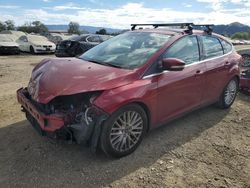 Ford salvage cars for sale: 2014 Ford Focus Titanium