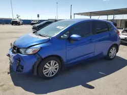 Salvage cars for sale at Anthony, TX auction: 2016 Honda FIT LX