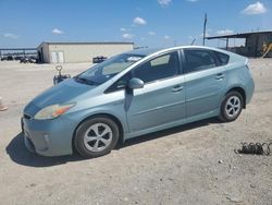 Salvage cars for sale at Temple, TX auction: 2014 Toyota Prius