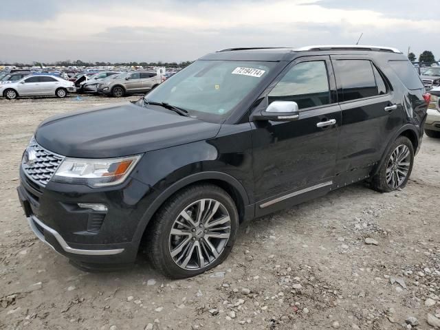 2018 Ford Explorer Platinum