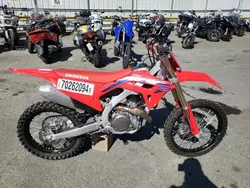 Salvage motorcycles for sale at Martinez, CA auction: 2024 Honda CRF450 R