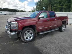 Vehiculos salvage en venta de Copart Dunn, NC: 2016 Chevrolet Silverado K1500 LTZ