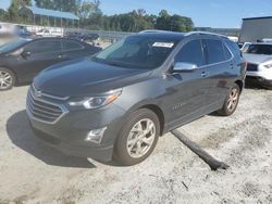 Salvage cars for sale at Spartanburg, SC auction: 2018 Chevrolet Equinox Premier