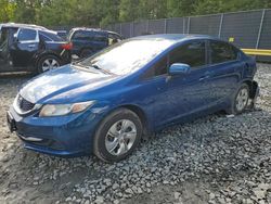 Honda salvage cars for sale: 2015 Honda Civic LX