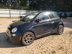 Salvage cars for sale from Copart Austell, GA: 2015 Fiat 500 Sport