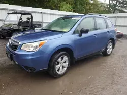 Flood-damaged cars for sale at auction: 2016 Subaru Forester 2.5I