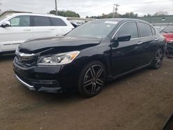 Honda Accord salvage cars for sale: 2017 Honda Accord Sport