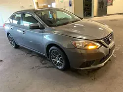 Nissan Vehiculos salvage en venta: 2017 Nissan Sentra S