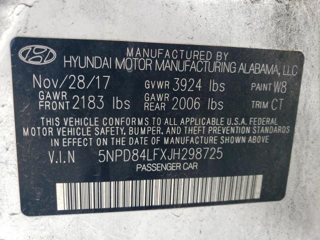 2018 Hyundai Elantra SEL