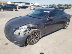 Salvage cars for sale at Grand Prairie, TX auction: 2008 Infiniti G37 Base