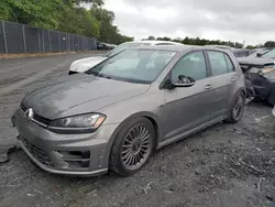 Salvage cars for sale at Waldorf, MD auction: 2016 Volkswagen Golf R