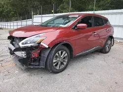 Nissan salvage cars for sale: 2018 Nissan Murano S