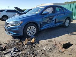 Volkswagen salvage cars for sale: 2019 Volkswagen Jetta S