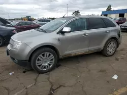 Carros con título limpio a la venta en subasta: 2008 Lincoln MKX