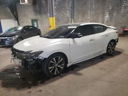 Salvage cars for sale at Chalfont, PA auction: 2016 Nissan Maxima 3.5S