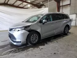 Salvage cars for sale at North Billerica, MA auction: 2024 Toyota Sienna LE