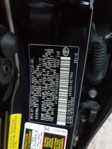 2012 Toyota Camry Base