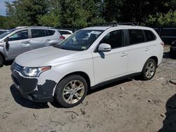 Salvage cars for sale at Candia, NH auction: 2014 Mitsubishi Outlander SE