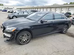 Salvage cars for sale at Louisville, KY auction: 2020 Mercedes-Benz S 560 4matic