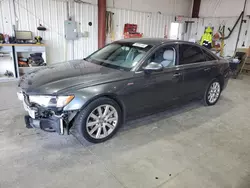 Salvage cars for sale at Billings, MT auction: 2015 Audi A6 Premium Plus