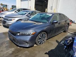 Honda salvage cars for sale: 2022 Honda Civic EX