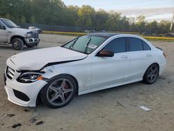 Mercedes-Benz salvage cars for sale: 2015 Mercedes-Benz C 300 4matic