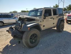 Salvage cars for sale at Oklahoma City, OK auction: 2016 Jeep Wrangler Unlimited Sport