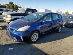 Toyota salvage cars for sale: 2012 Toyota Prius V