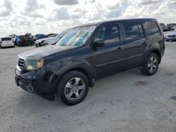 Salvage cars for sale at San Antonio, TX auction: 2012 Honda Pilot EX