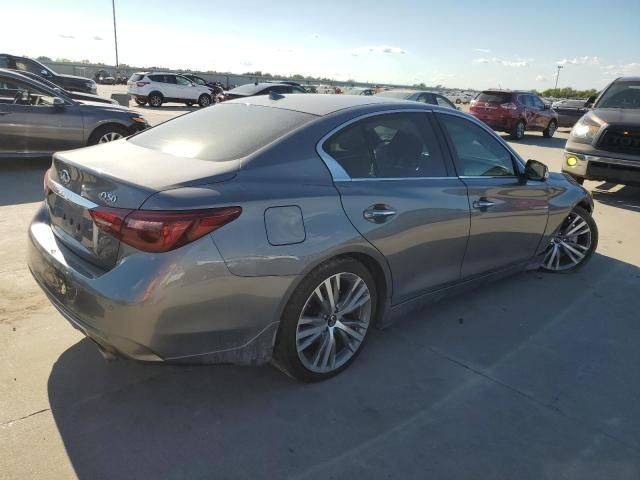 2021 Infiniti Q50 Sensory