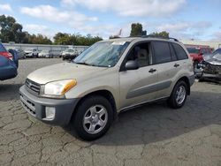 Salvage cars for sale at Martinez, CA auction: 2002 Toyota Rav4