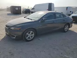 Chevrolet salvage cars for sale: 2018 Chevrolet Malibu LS