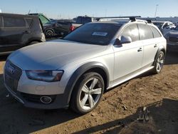 Audi a4 Allroad Premium Plus salvage cars for sale: 2013 Audi A4 Allroad Premium Plus