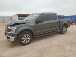 Salvage cars for sale at Andrews, TX auction: 2018 Ford F150 Supercrew