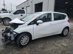 Salvage cars for sale at Jacksonville, FL auction: 2016 Nissan Versa Note S