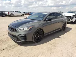 Salvage cars for sale at Amarillo, TX auction: 2020 KIA Forte GT Line