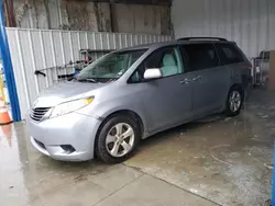 Salvage cars for sale at Mebane, NC auction: 2011 Toyota Sienna LE