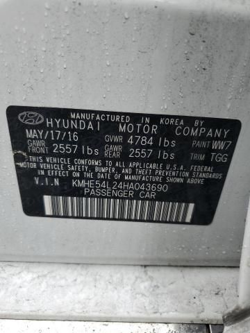 2017 Hyundai Sonata PLUG-IN Hybrid