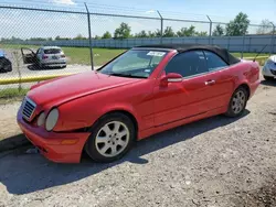 Salvage cars for sale at Houston, TX auction: 2003 Mercedes-Benz CLK 320